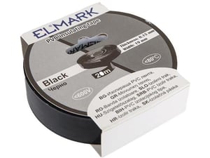 ELMARK izolirni trak, 20 m x 19 mm x 0.15 mm, črna