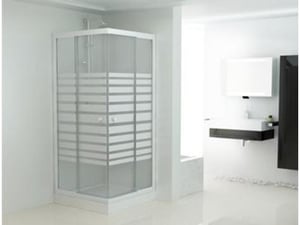 SANOTECHNIK kotna tuš kabina, P8090WS, 90x190 cm