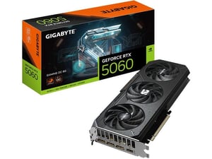 GIGABYTE grafična kartica GeForce RTX 5060 Gaming OC 8GB, GDDR7, GV-N5060GAMING OC-8GD