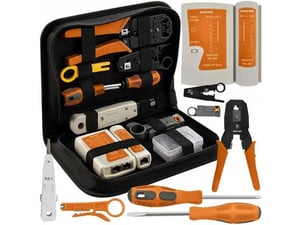 BIGSTREN komplet za mrežo XXL, 10 delno orodje s torbico