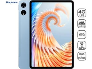 BLACKVIEW tablični računalnik MEGA 3, 12+256GB, 12.1" IPS 2.5K, modra (Skyline Blue) + 4G LTE
