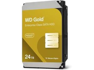 WD 3,5 zunanji trdi disk 24TB GOLD/3,5 SATA/6Gb/s/7200rpm/512MB/ WD242KRYZ
