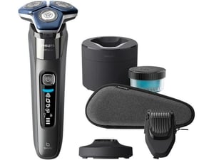 PHILIPS Shaver Series 7000 S7887/58 – rotacijski Wet & Dry brivnik z SkinIQ™, 360° glavo in quick-clean sistemom