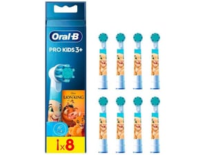 ORAL-B Lion King Pro Kids 3+ zabavne nadomestne glave za otroke (8x)