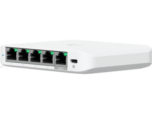 UBIQUITI mrežno stikalo USW-FLEX-2.5G-5-EU, 5-port, bela