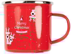 STREET skodelica Retro, emajlirano jeklo, 350 ml