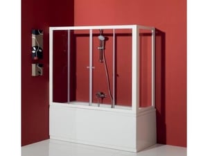 KOLPA-SAN tuš vrata Orion TV/4D 160/K, srebrna