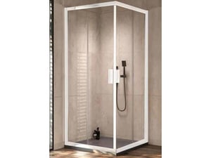 KOLPA-SAN kotna tuš kabina Venus Q 80 WH/1, bela