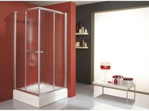 KOLPA-SAN kotna tuš kabina Orion TKK 90/CH, bela