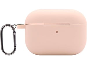 Chameleon Ovitek za Apple AirPods Pro 2 - Slim - silikonski etui s karabinom - svetlo roza