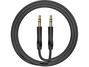 BASEUS Borofone BL16 AUX kabel z izhodom 3,5 mm (1m) črn