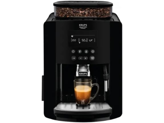 Krups espresso kavni aparat Arabica EA817010, črna