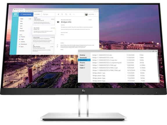 HP E23 G4/E-Series/LED monitor/Full HD (1080p)/23 9VF96AA#ABB