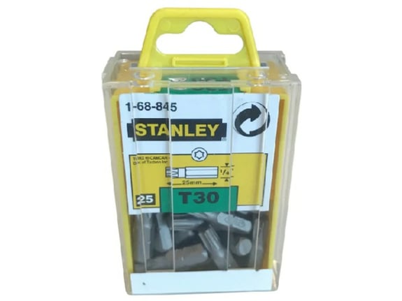STANLEY set vijačnih nastavkov T30 25mm 25/1 1-68-845