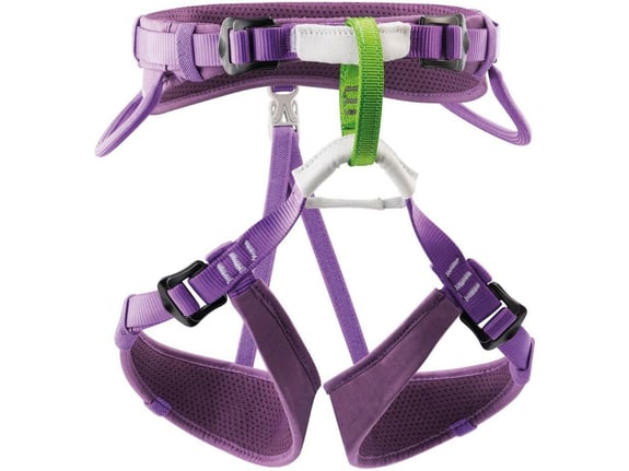 PETZL nastavljiv plezalni pas za otroke MACCHU C015AA01, vijolčna