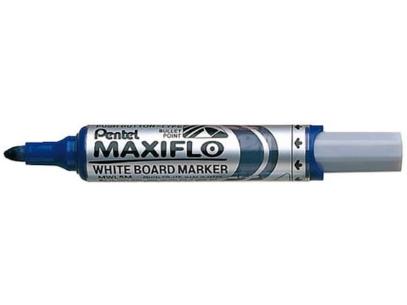 PENTEL Marker whiteboard maxiflo, 6 mm, moder MWL5M-CO