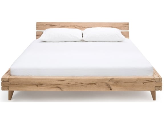 GENT postelja ORGANIC LUXURY, hrast, 180x200 cm