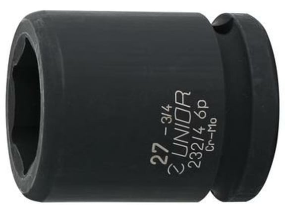 UNIOR 6-kotni nasadni ključ 3/4 Impact 232/4 21 mm