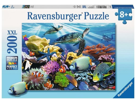 RAVENSBURGER 200 delna sestavljanka Podvodni svet 126088