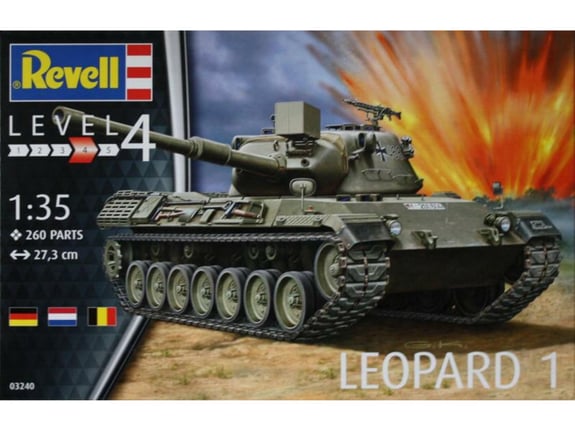 REVELL model tanka 1:35 03240 Leopard 1