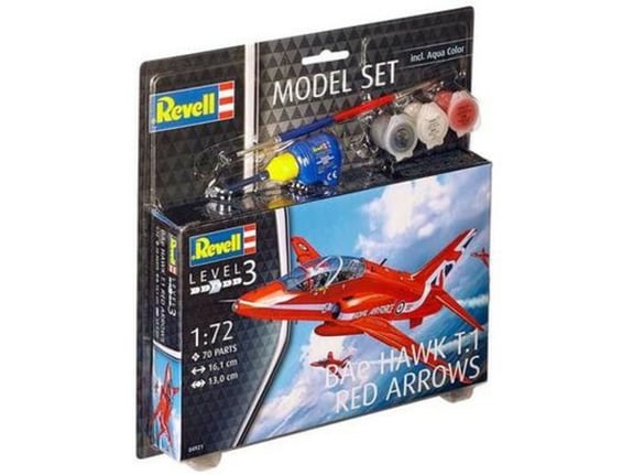 REVELL model letala 1:72 Model Set BAe Hawk T.1 Red Arrow 6040