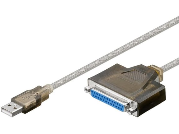 Goobay 1,5m usb / d-sub 25-pin paralelni kabel za tiskalnik