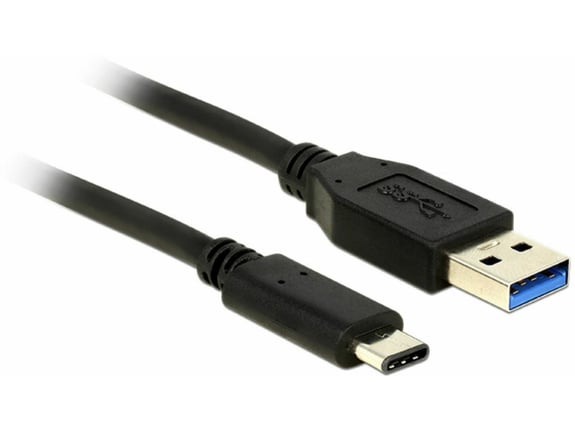DELOCK Kabel USB 3.1 A-C 0,5m črn Delock 83869