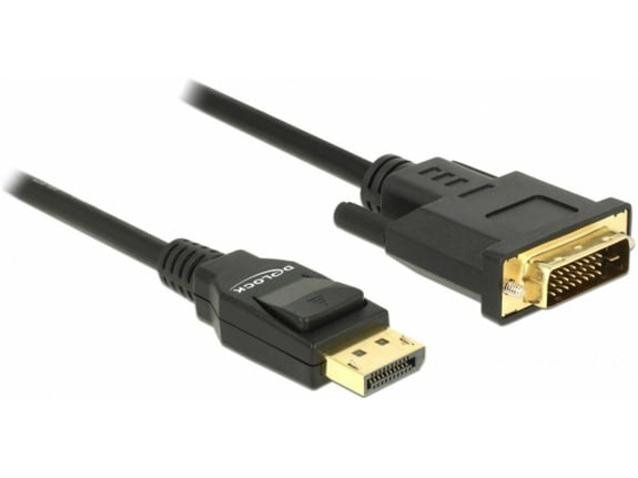 DELOCK DisplayPort - DVI kabel 3m 4K 30Hz pasivni Delock 85314