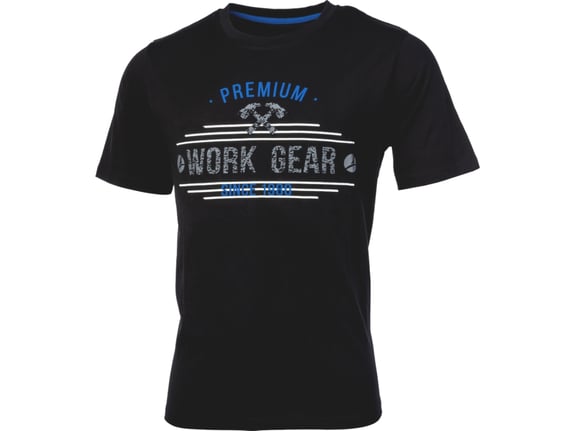 ALBATROS delovna majica črna WORK GEAR T-SHIRT 297990/200 S