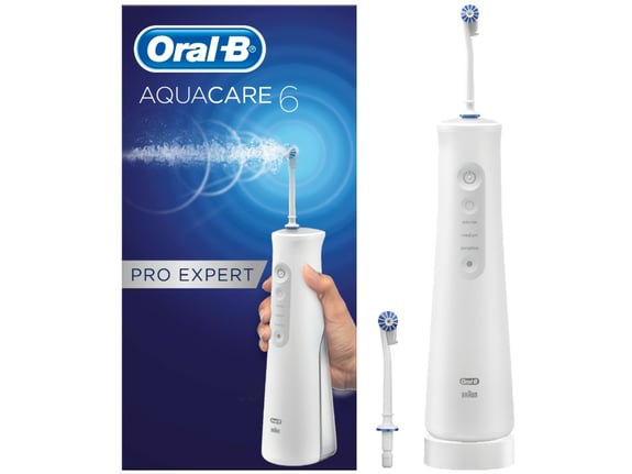 ORAL B brezžična zobna prha Aquacare 6 Pro-Expert Oxyjet 4210201233350