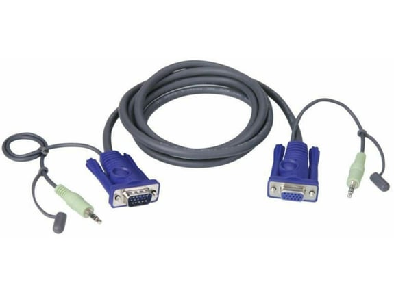 ATEN Set kablov ATEN 2L-2402A VGA/AVDIO 1.8m 2L-2402A