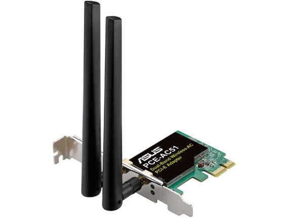 ASUS mrežna kartica PCE-AC51 WiFi AC750 PCIe Adapter