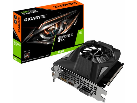 GIGABYTE grafična kartica GeForce GTX 1650 GV-N1656OC-4GD