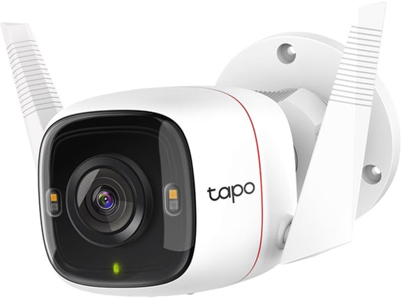 TP-LINK tapo c320ws dnevna/nočna 4mp 2k qhd ip66 wifi bela zunanja nadzorna kamera