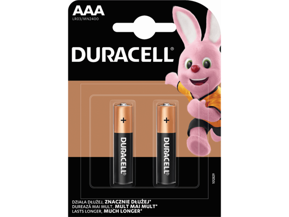 DURACELL baterija BASIC AAA / K2  (MN2400 :: LR3)