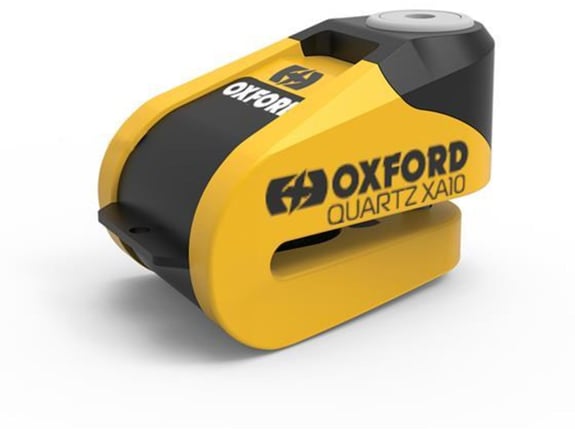 Oxford Disk ključavnica z alarmom xa10 LK216 rumena-črna