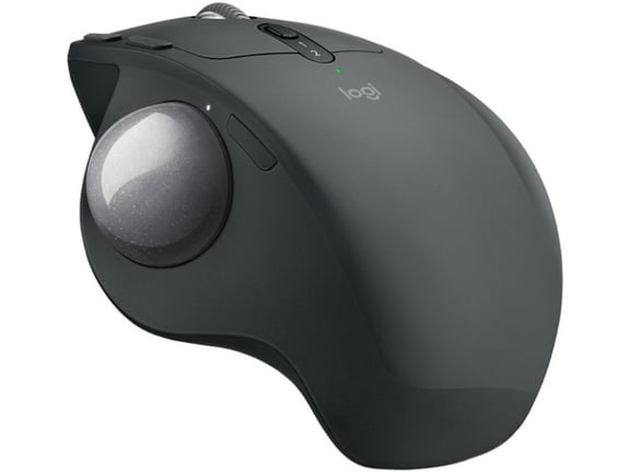 LOGITECH miška MX Ergo Wireless Trackball, Bluetooth, polnilna, grafit