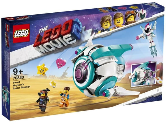 LEGO kocke Movie Sistarska zvezdna ladja Ljubke Strele - 70830