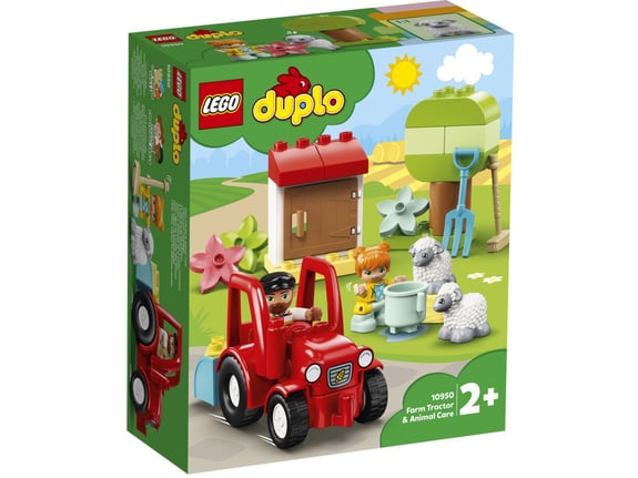 LEGO kocek Duplo Kmetijski traktor in nega živali 10950