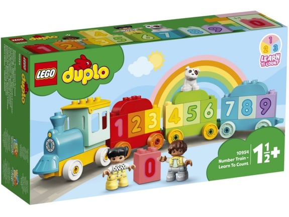 Lego® Duplo® številski vlak - učimo se šteti 10954