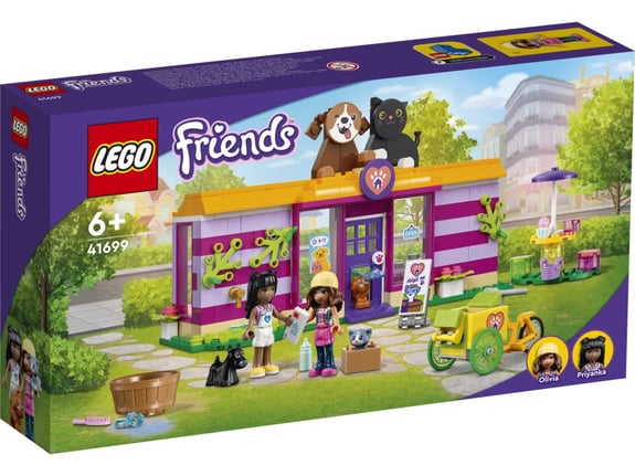 LEGO FRIENDS kavarna za posvojitev domačih živali 41699