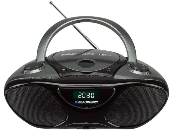 BLAUPUNKT prenosni radio s CD predvajalnikom BB14BK