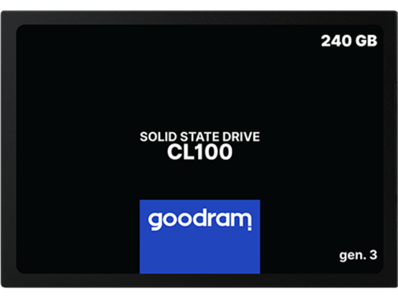 GOODRAM vgradni SSD disk SSD SATA CL100 Gen. 3 240GB SSDPR-CL100-240-G3