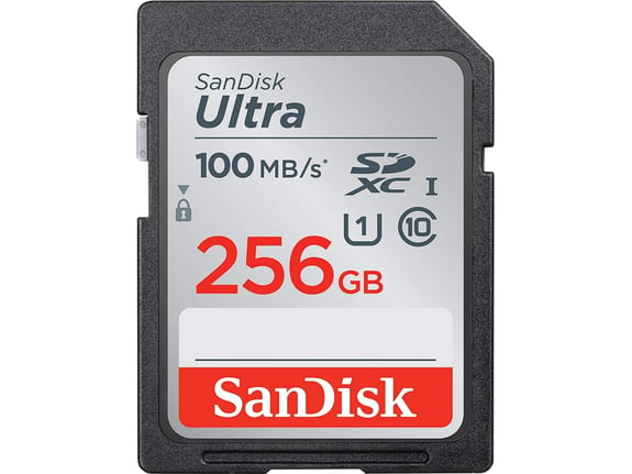 SANDISK SDXC SanDisk 256GB Ultra, 100MB/s, UHS-I, C10 SDSDUNR-256G-GN6IN