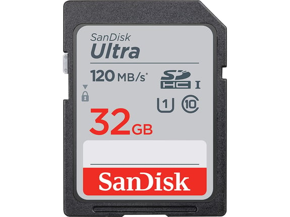 SANDISK SDXC SanDisk 32GB Ultra, 120MB/s, UHS-I, C10 SDSDUN4-032G-GN6IN