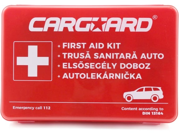 Carguard komplet za prvo pomoč za avto din13164