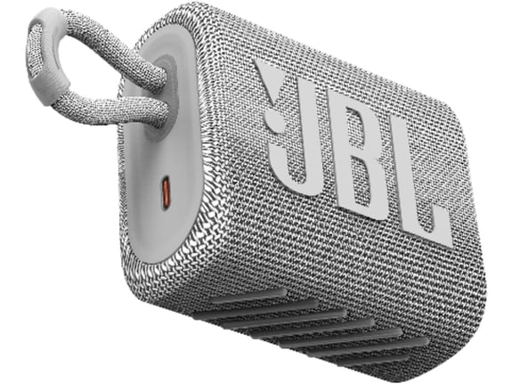 JBL bluetooth prenosni zvočnik GO3, bela
