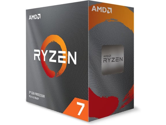 AMD Ryzen 7 3800XT / 3,9 GHz procesor/PIB/WOF 100-100000279WOF