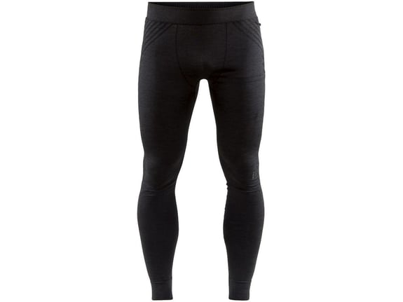 Craft Moške dolge hlače fuseknit comfort tights black-aktivno perilo