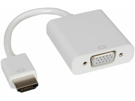 SECOMP Adapter HDMI M - VGA Ž HD15 Aktivni na kablu 15cm Roline 12.03.3114